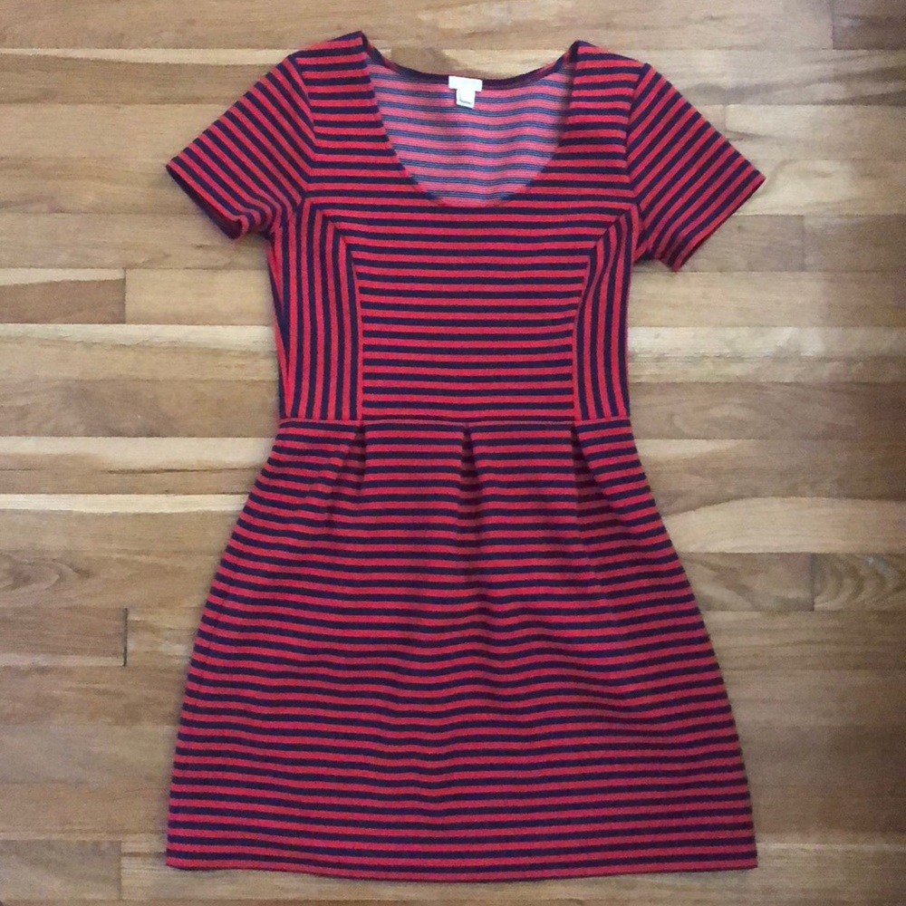 J Crew Stripped Dress